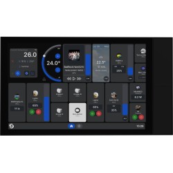 Shelly - Flush-mounted - "Wall Display XL Black" - Control center - 10.1" - WLAN - BT - black - 249097 - 1