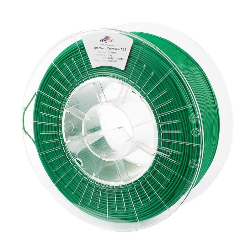 Spectrum 3D Filament ABS 1.75mm FOREST grün 1kg - 167603 - 2
