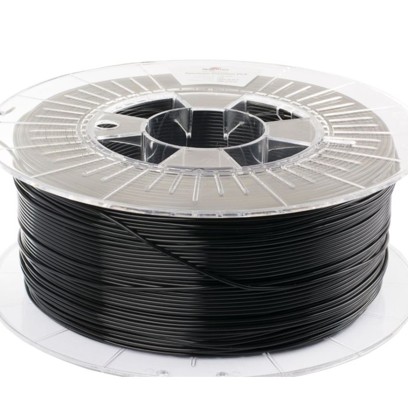 Spectrum 3D Filament PLA Premium 2.85mm DEEP schwarz 1kg - 167651 - 1
