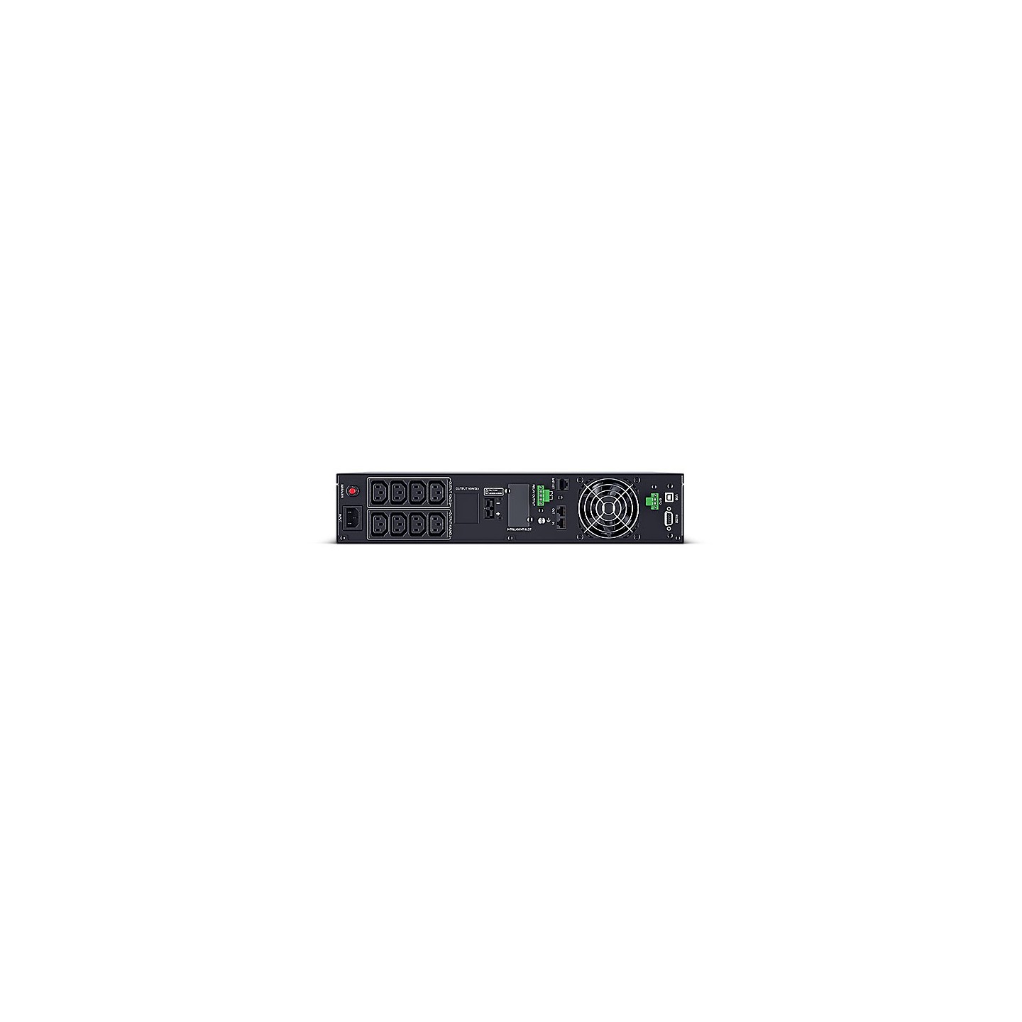 CyberPower USV, OLS Tower/19"-Serie, 1500VA/1350W, 2HE, On-Line, LCD, USB/RS232, incl.SNMP Karte RMCARD205 - 249824 - 1