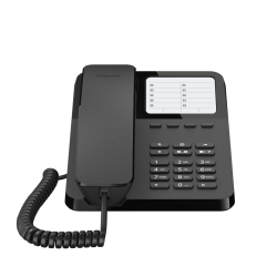 Gigaset DESK 400 black, analogue telephone