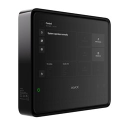 AJAX Brandwarnanlage EN54 "Fire Hub" Schwarz