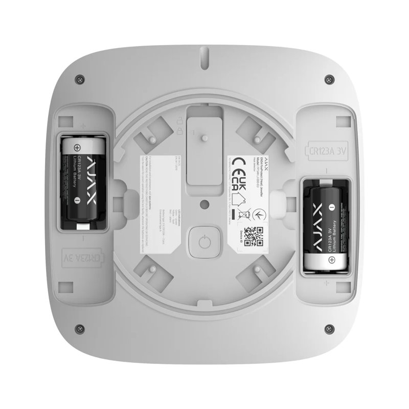 AJAX Rauchmelder mit Sirene "FireProtect" EN54 - Weiss