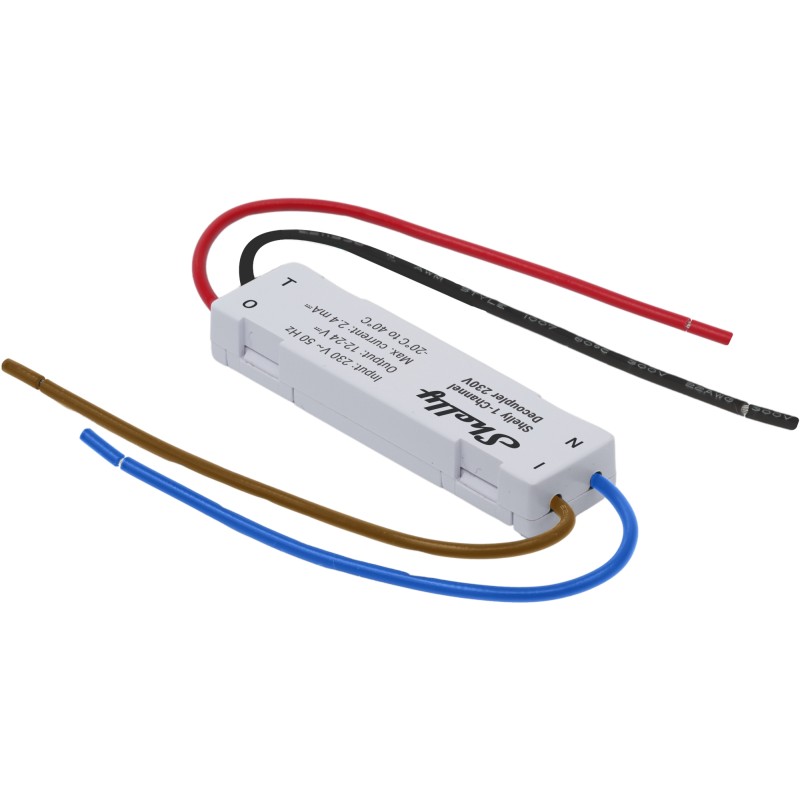 Shelly - Flush-mounted accessories - "1-Channel Decoupler 230V" - 249868 - 2