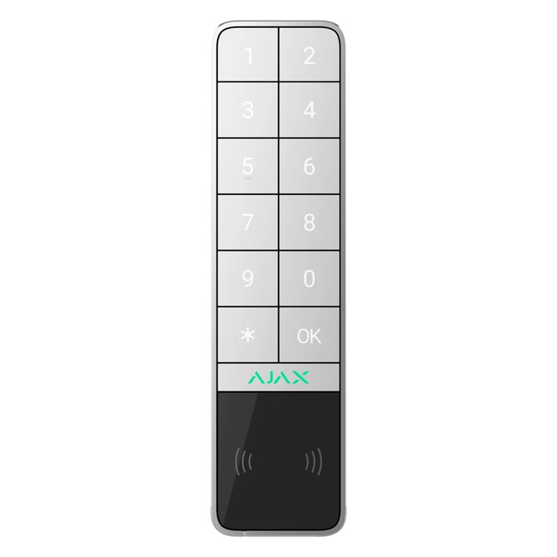 AJAX | Aussenbedienteil Funk (Keypad Outdoor) - Weiss