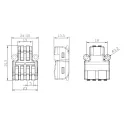 Synergy 21 indoor Kabelverbinder 3in - 6out - 250038 - 2