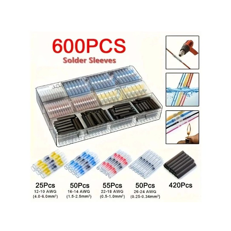 Synergy 21 Löt-Schrumpfverbinder Set - Wasserdicht IP67 - 250190 - 1