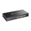 TP-Link Switch easy managed Layer2 16 Port &bull 16x 1 GbE &bull PoE Budget 150 Watt &bull 8x PoE+ &bull Lüfterlos, Omada &bull 