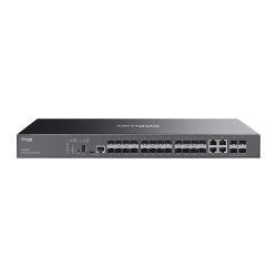 TP-Link Switch full managed Layer3 28 Port &bull 20x SFP, 4x RJ45/SFP Combo Port &bull 4x SFP+ &bull Omada &bull SG5428XF - 2502