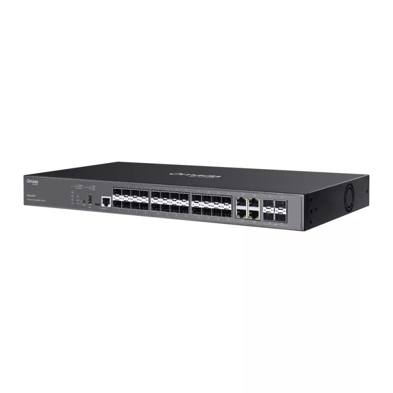 TP-Link Switch full managed Layer3 28 Port &bull 20x SFP, 4x RJ45/SFP Combo Port &bull 4x SFP+ &bull Omada &bull SG5428XF - 2502