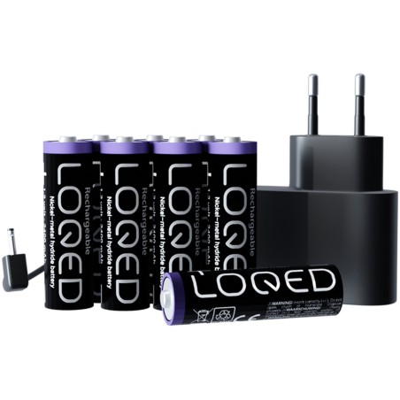 Shelly - "LOQED Power Kit" - Extension for smart door lock - 8x batteries included - 249031 - 1