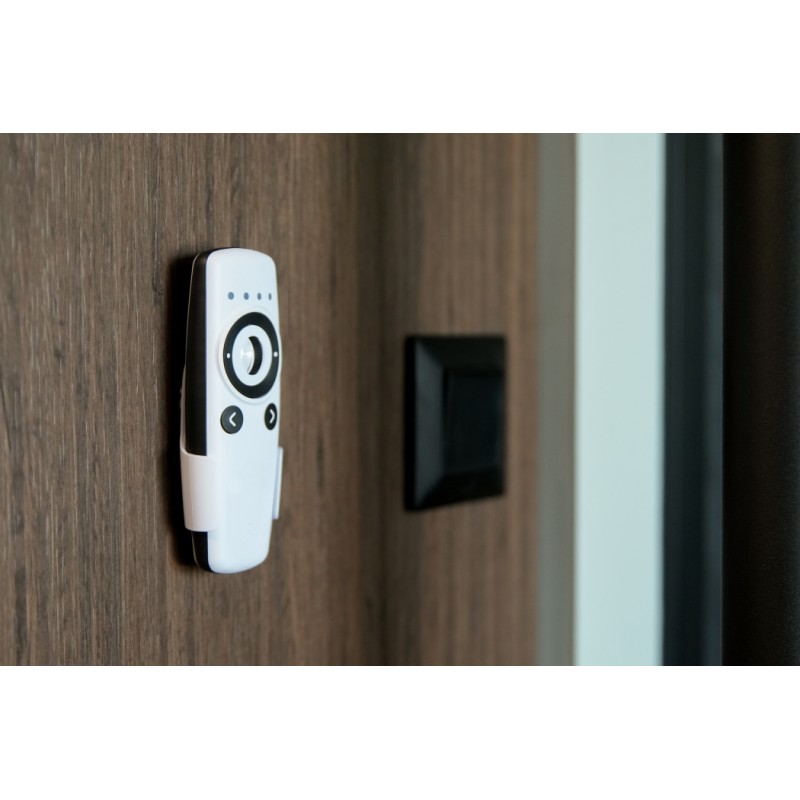 Shelly - Plug & Play - "Blu Remote Control ZB white" - Remote control incl. holder - BT - Zigbee - 4 channels - gesture control