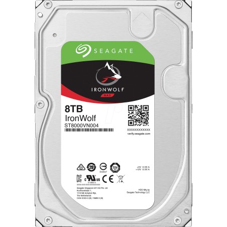 HDS 8TB Seagate IronWolf NAS *24/7* - 194829 - 1