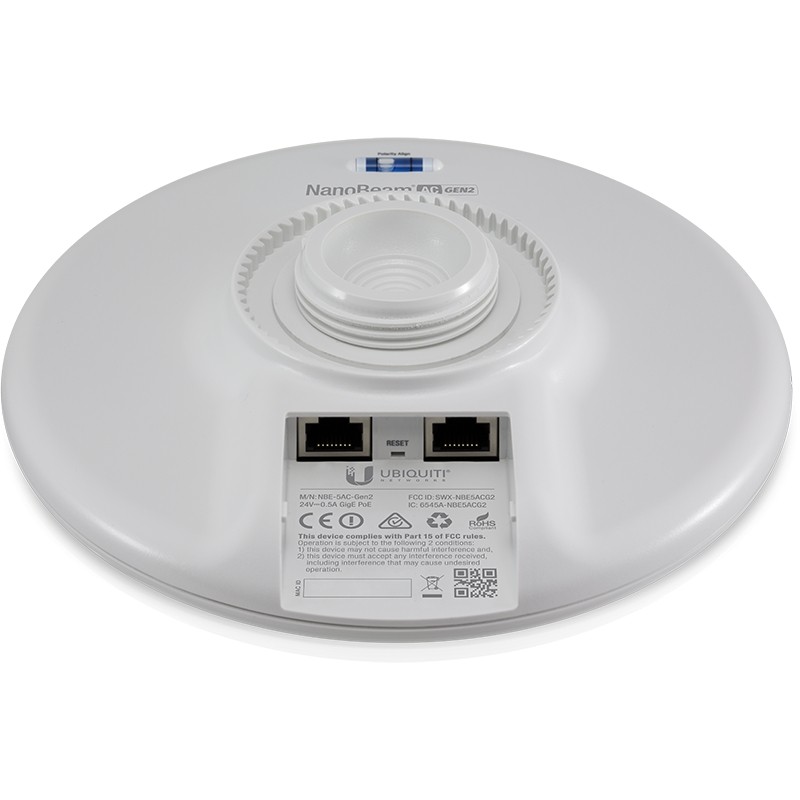 Ubiquiti NanoBeam Gen2, AC, 5GHz, 19 dB, airMax, CPE - 140018 - 4