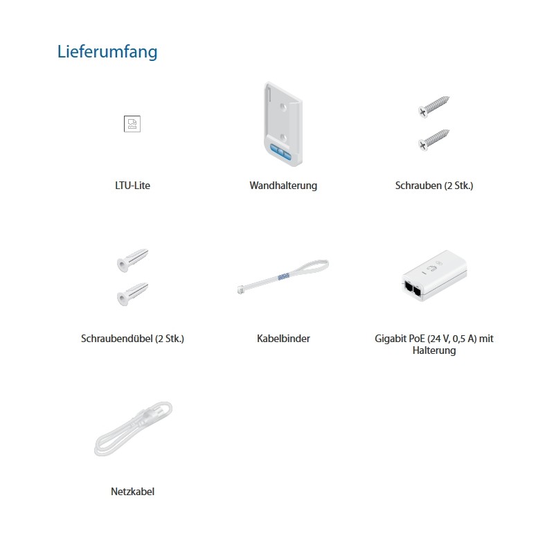 Ubiquiti LTU-Lite-EU P2MP 5GHz Ltu Client Radio - 183224 - 3