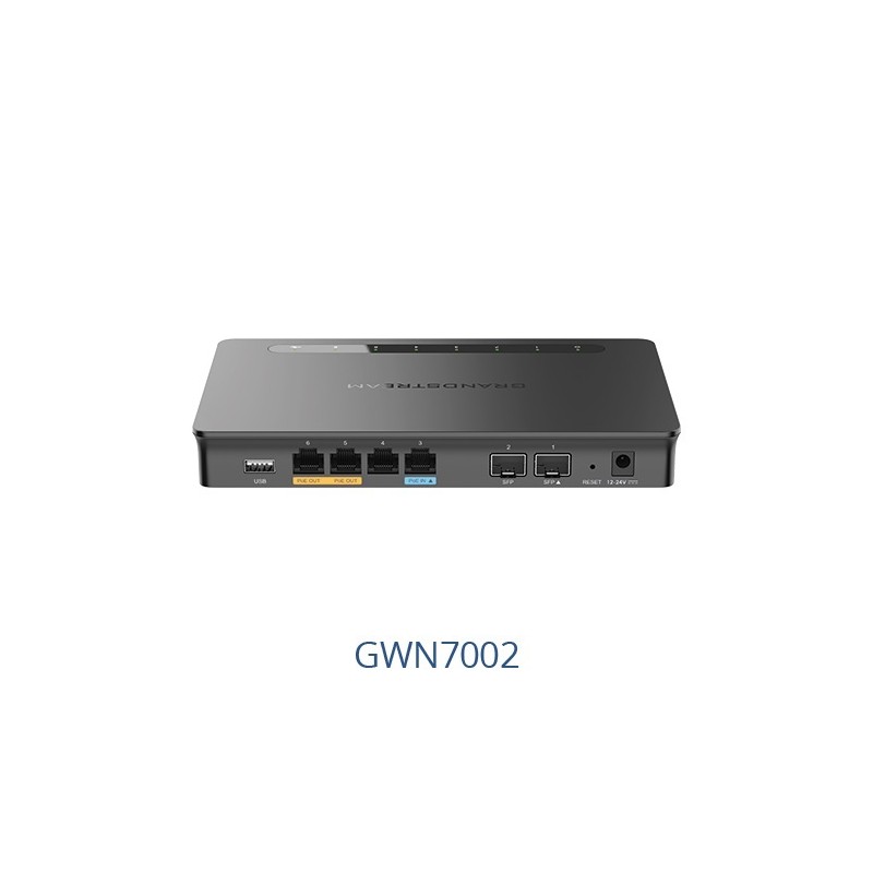 Grandstream GWN7002 Multi-WAN Gigabit VPN router with integrated firewalls - 218039 - 2