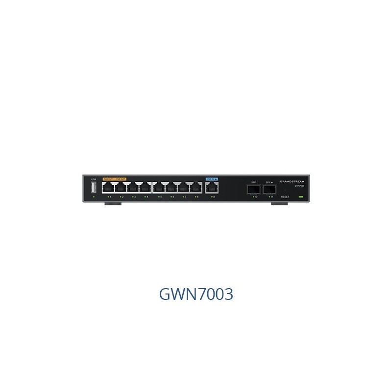 Grandstream GWN7003 Multi-WAN-Gigabit-VPN-Router mit integrierten Firewalls - 218040 - 1