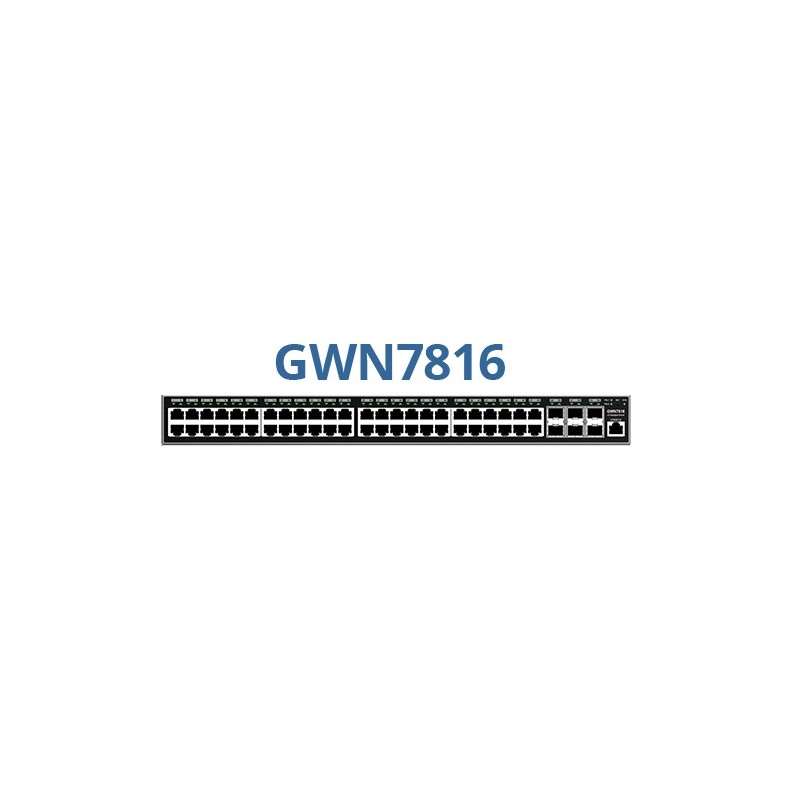 Grandstream GWN7816 48x Ports Layer 3 Network Switch - 223875 - 1