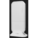 MikroTik AX Access Point, wAPG-5HaxD2HaxD, wAP ax, 2,4/5 GHz, Gigabit, outdoor, white - 235372 - 1