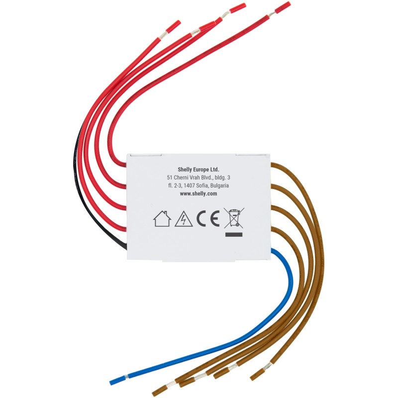 Shelly - Flush-mounted accessories - "4-Channel Decoupler 230V" - 249869 - 1