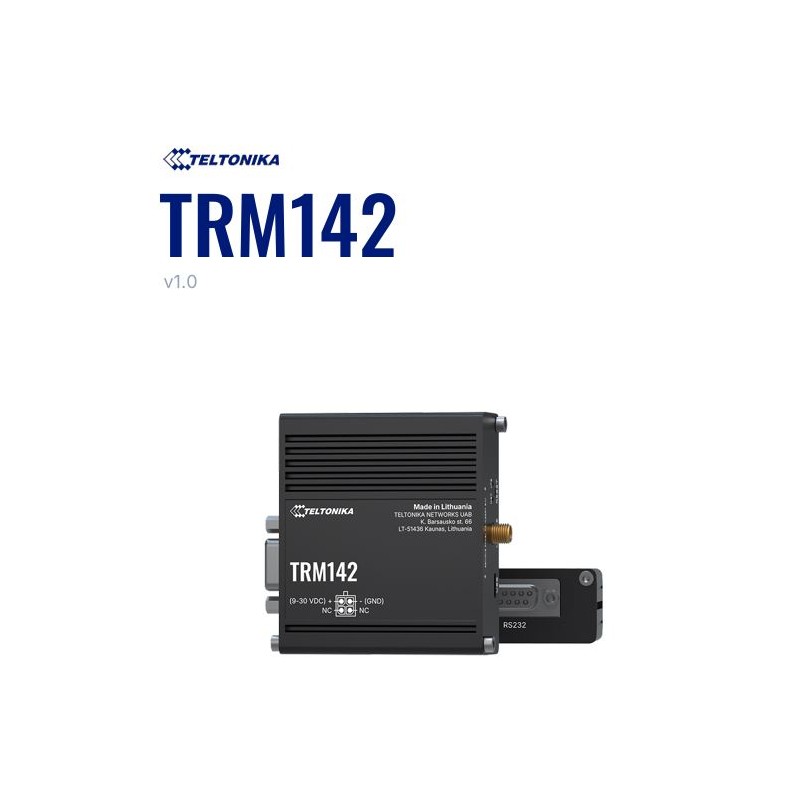 Teltonika - Modem - TRM142 - 4G-LTE - 250388 - 1