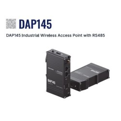 Teltonika - Accesspoint - DAP145 - 2x1 - Wi-Fi 4 - 300Mbit - 2x 10/100 - DIN Rail - RS485 - 250394 - 1