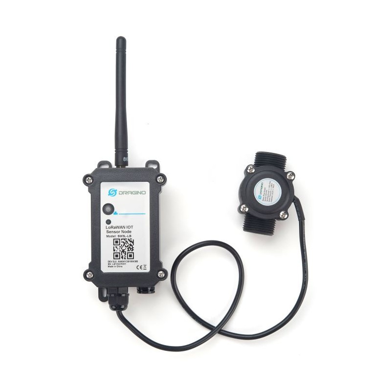 DRAGINO - Sensor - LoRa - Water flow meter G1?? / DN25 -SW3L-LB-EU868-010 - 233104 - 1