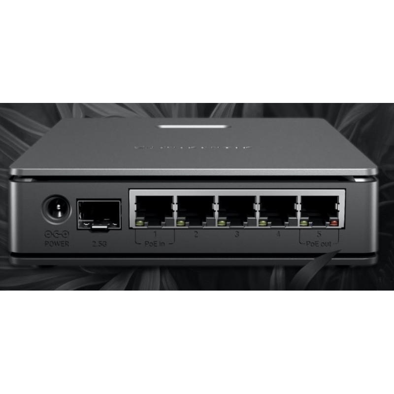 MikroTik home AX Access Point E62iUGS-2axD5axT, hAP ax S, 2.4/5 GHz AX, 5x Gigabit, 1x 2.5G - 250438 - 1