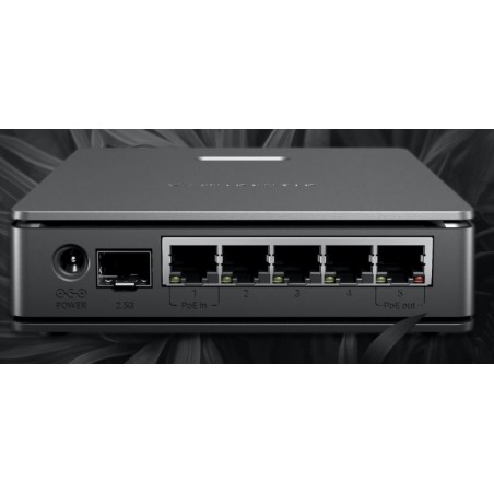 MikroTik home AX Access Point E62iUGS-2axD5axT, hAP ax S, 2.4/5 GHz AX, 5x Gigabit, 1x 2.5G - 250438 - 1