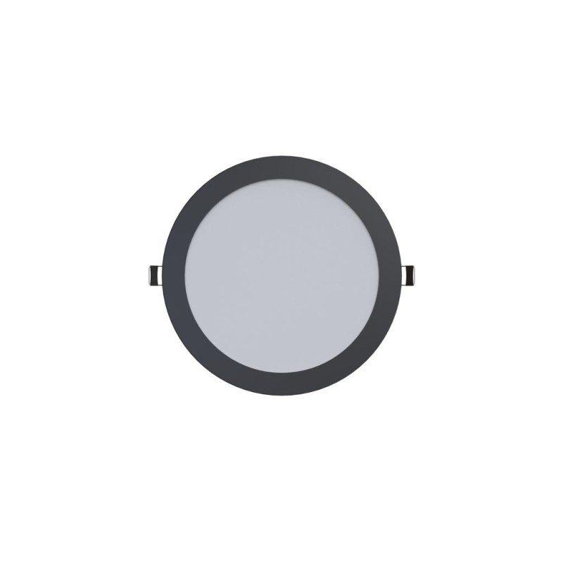 Synergy 21 LED Ultra Slim LED Panel Light V6 20W dual white (CCT) Black - 249318 - 1