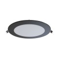 Synergy 21 LED Ultra Slim LED Panel Light V6 9W SWW/WW/NW (3CCT) Black - 249330 - 5