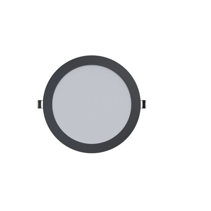 Synergy 21 LED Ultra Slim LED Panel Light V6 12W SWW/WW/NW (3CCT) Black - 249331 - 1