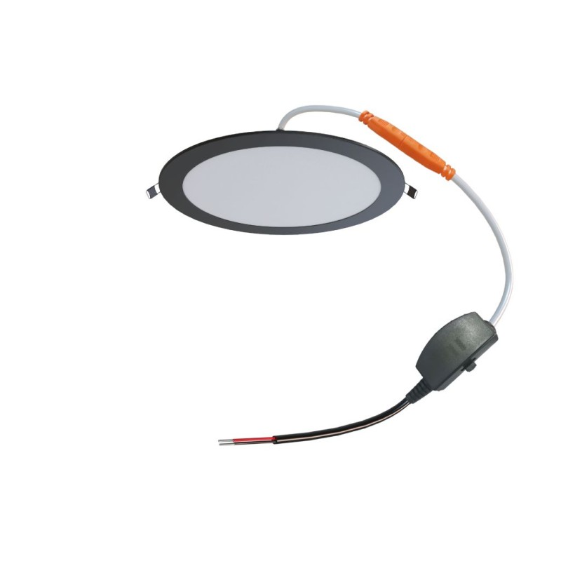 Synergy 21 LED Ultra Slim LED Panel Light V6 12W SWW/WW/NW (3CCT) Black - 249331 - 6