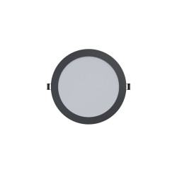 Synergy 21 LED Ultra Slim LED Panel Light V6 20W SWW/WW/NW (3CCT) Black - 249334 - 1