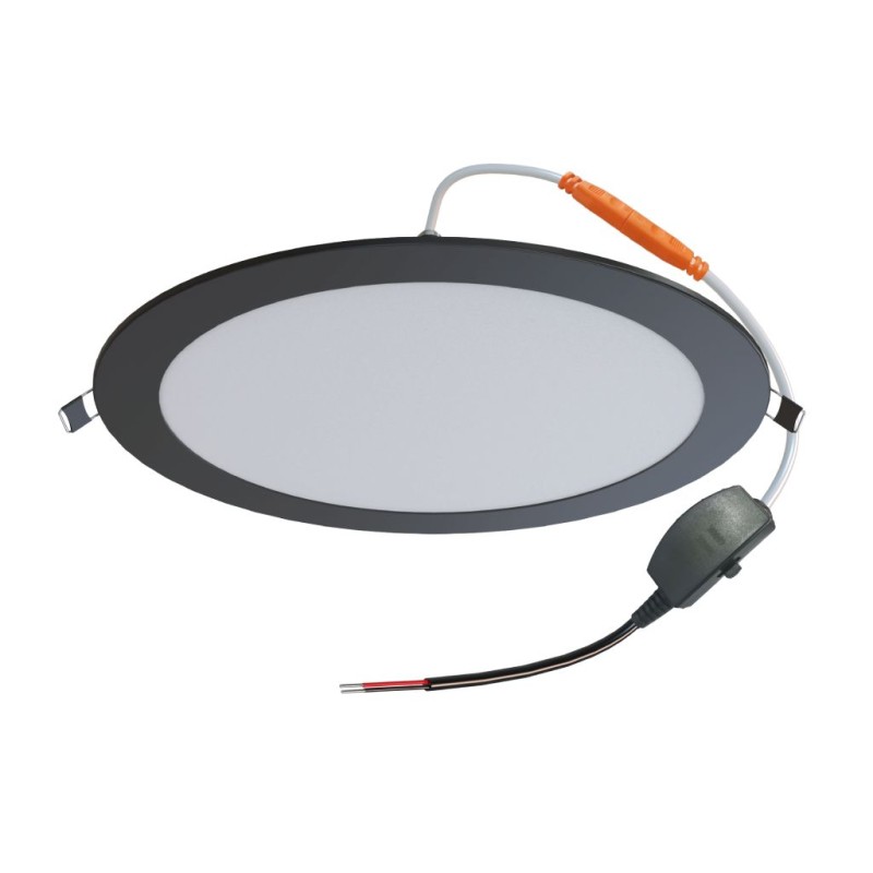 Synergy 21 LED Ultra Slim LED Panel Light V6 24W SWW/WW/NW (3CCT) Black - 249335 - 6