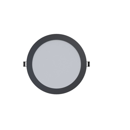 Synergy 21 LED Ultra Slim LED Panel Light V6 12W dual white (CCT) Black - 249315 - 1