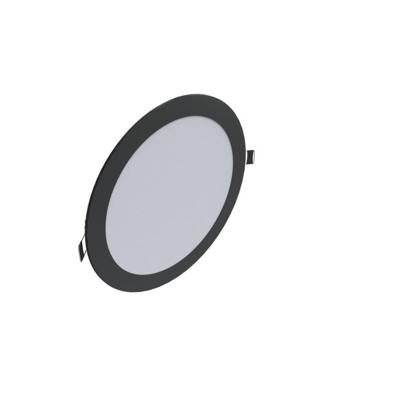 Synergy 21 LED Ultra Slim LED Panel Light V6 12W dual white (CCT) Schwarz - 249315 - 2