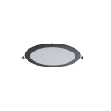 Synergy 21 LED Ultra Slim LED Panel Light V6 15W dual white (CCT) Black - 249316 - 1