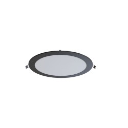 Synergy 21 LED Ultra Slim LED Panel Light V6 15W dual white (CCT) Schwarz - 249316 - 1