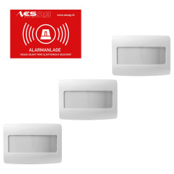 LUPUSEC - Linienbewegungsmelder - 3er SET