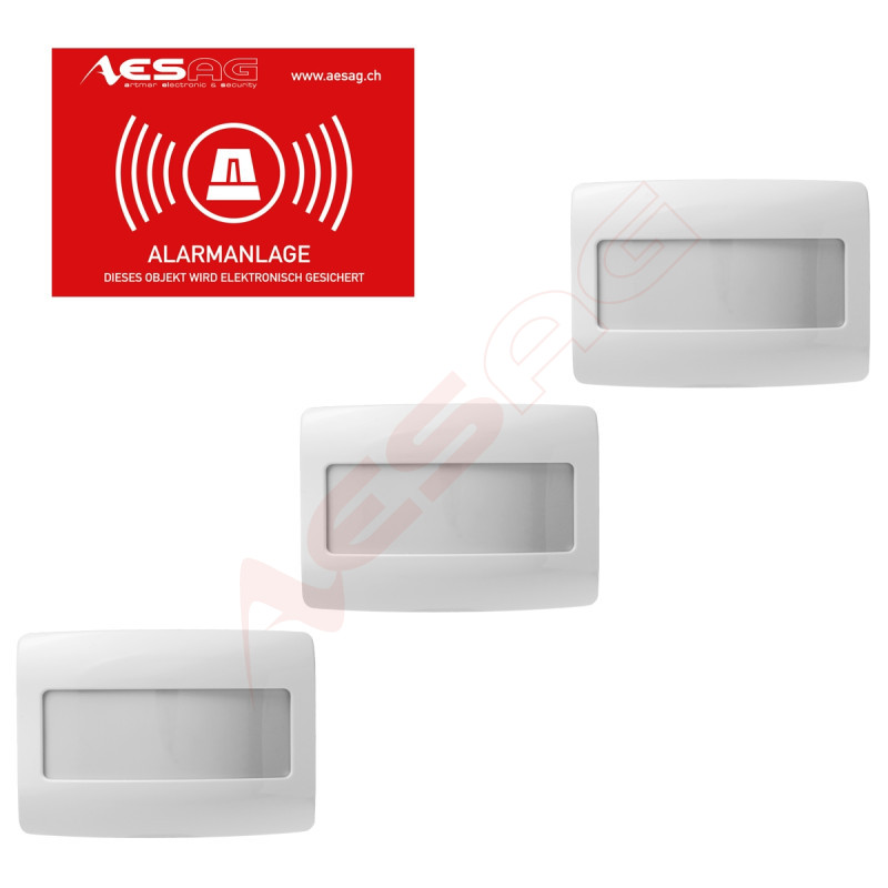 LUPUSEC - Line motion detector - set of 3
