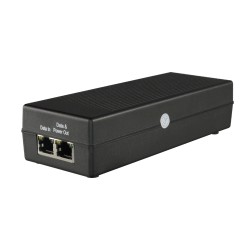 PoE Injector - Input/Output RJ45 10/100/1000 Mbps - Power...