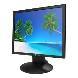 SAFIRE LED-Monitor 19" - Entwickelt für die Videoüberwachung 24/7 - HDMI, VGA, BNC und Audio - Auflösung 1280x1024 - Integrierte