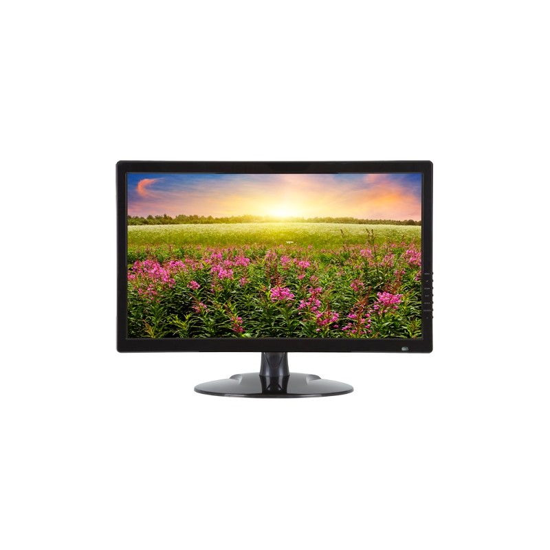 SAFIRE LED-Monitor 22" 4N1 - Entwickelt für die Videoüberwachung 24/7 - HDMI, VGA, BNC und Audio - Auflösung 1920x1080 - Rauschu