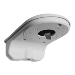 Wall mount for dome camera - White color - Made of...