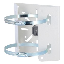 Pole/lamppost mount - For bullet or dome cameras -...