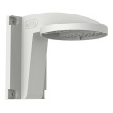 Wall mount - For dome cameras - 183 mm (H) x 136 (W) x 213 (L) - Maximum load 2 kg - ABS + PC / white color - Aesthetic - DS-125