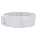 Junction box - For bullet cameras - Suitable for outdoor use - Ceiling or wall installation - White color - Cable pin