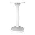 Roof support - Height 565 mm - Suitable for outdoor use - White color - Made of aluminum - Cable pin