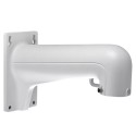 Wall mount bracket - For dome cameras - Suitable for outdoor use - White color - Compatible with Hiwatch Hikvision - Cable pin